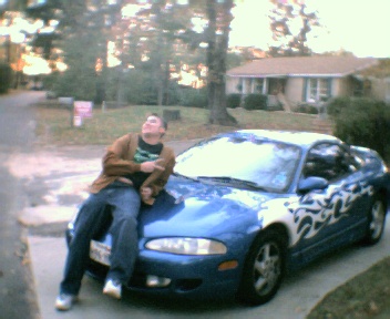 1995 Mitsubishi Eclipse - Big "D" on his car