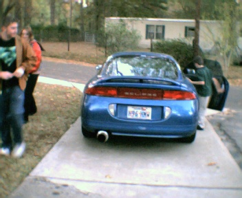1995 Mitsubishi Eclipse - The back of the eclipse