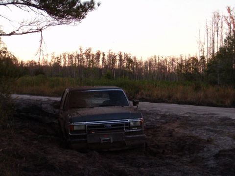 1991 Ford Bronco - Here it is 1 of three. The infamous spot I got stuck.
