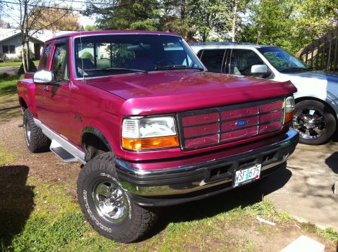1992 Ford F-150 - As she sits 4/24/13.