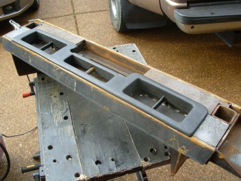 1983 Ford Bronco - Scattered showers & a tornado warning kept me indoors most of the day, so I cut the front plates, and then ducked out to weld them on betwe…