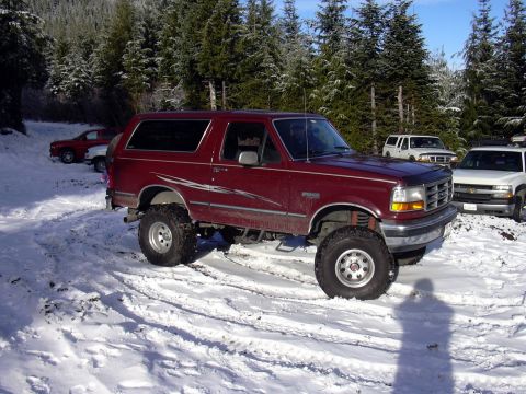 1991 Ford Bronco - Nathan's ride. Nice Bronco!