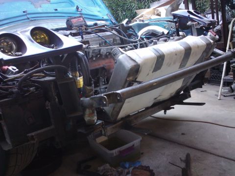 1995 Ford Probe - slanted radiator