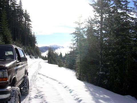 1991 Ford Bronco - The weather was spectacular!