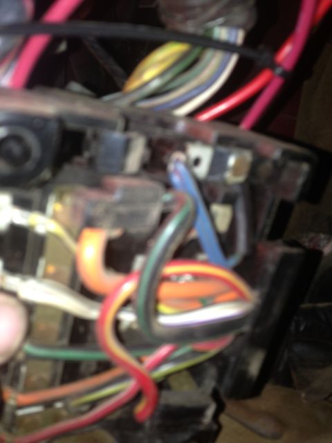 1979 Ford Bronco - A tangled mess of wires suggests a complex electrical system, possibly related to the fuel pump.
