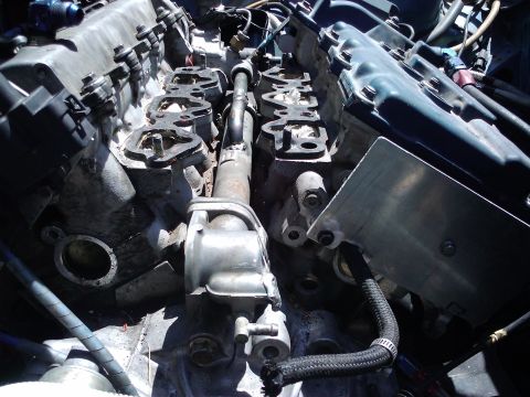 1995 Ford Probe - Engine block and associated parts are visible in this close-up view.
