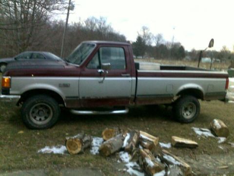 1988 Ford F-150 - day I bought her