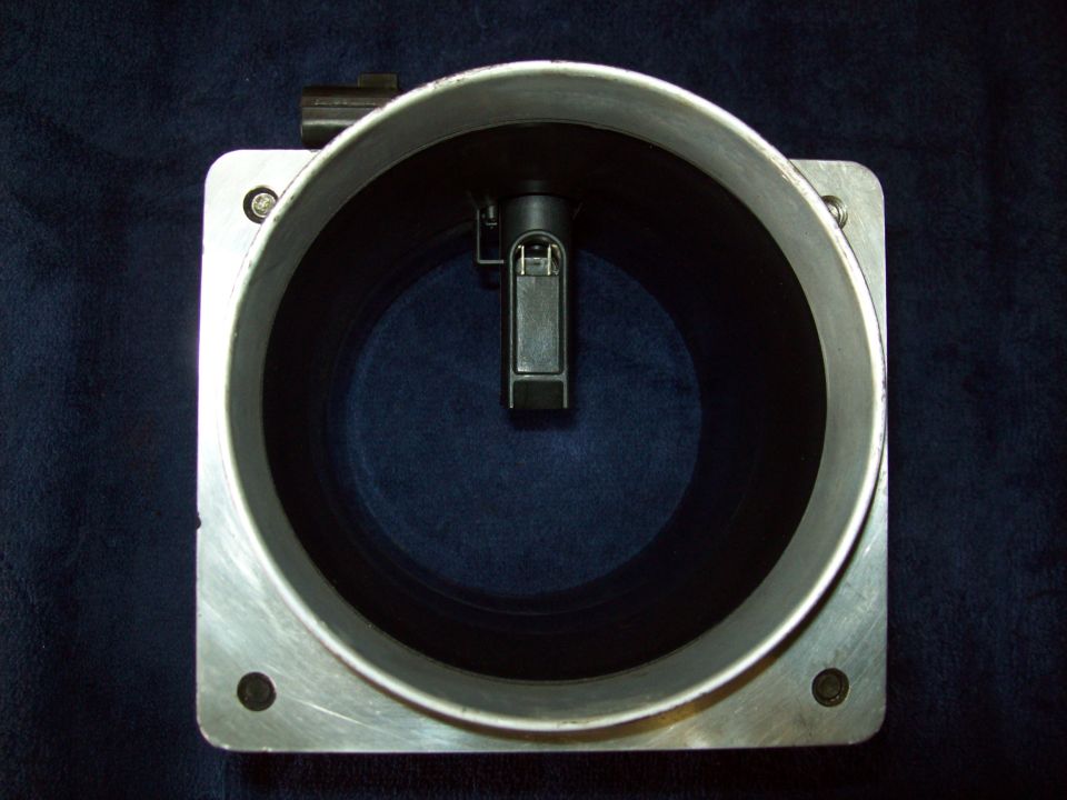 Mass air flow sensor, interior view