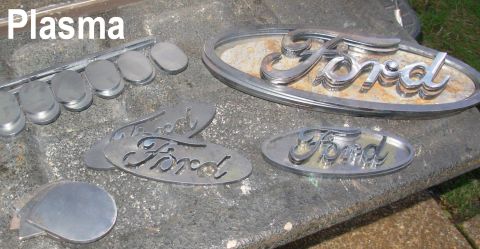 1983 Ford Bronco - Christmas in May! All the big ovals are almost useless - the small one will go on my grille guard. The table that produced them is actually…