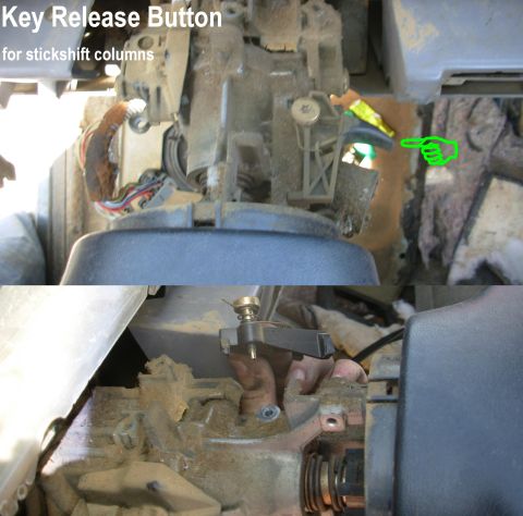 1983 Ford Bronco - In addition to deleting the shifter and finding the non-shifter upper column shroud, the key release button must also be added to convert a…