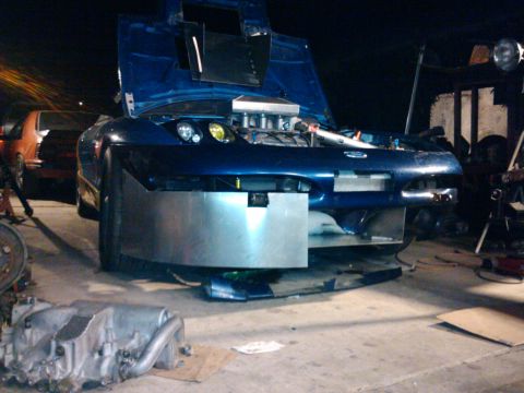 1995 Ford Probe - front bumper aero work