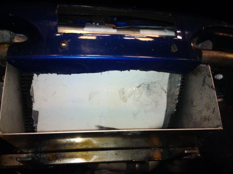 1995 Ford Probe - hood vented radiator