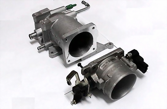 ADTR upper intake & Ford Racing 70mm Throttle Body