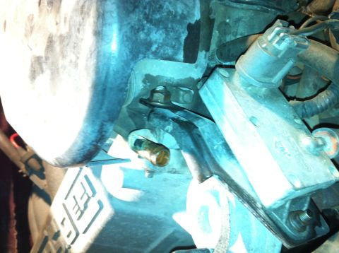 1996 Ford Bronco - DPFE (right)/ Throttle cable cover. Image is sideways. Again Im sorry for the quality. Im working on getting a better camera.