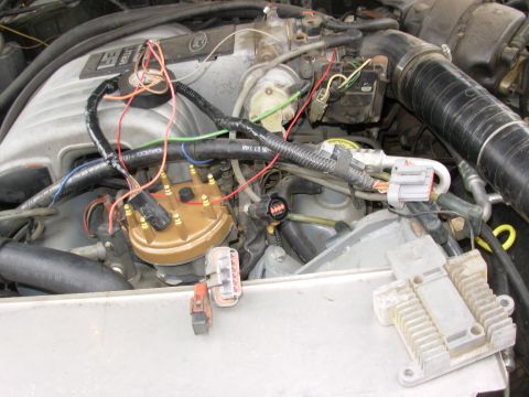 1975 Ford Bronco - To make future ignition module changes easier, and to reduce their frequency, I converted the wiring to the remote-ICM configuration, and p…