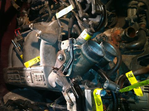 1996 Ford Bronco - Masking Connections ( C on the wires - C on the Sensor) so on and so forth.
