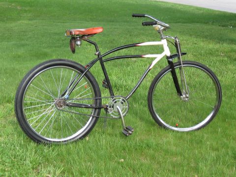 1994 Ford Bronco - This cruiser bicycle has a distinctive frame design and vintage-style components.