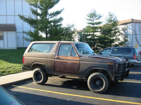 1983 Ford Bronco - Passenger side.