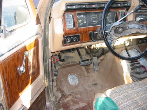 1983 Ford Bronco - My homemade item....used to turn it off until I get a new wiring harness.