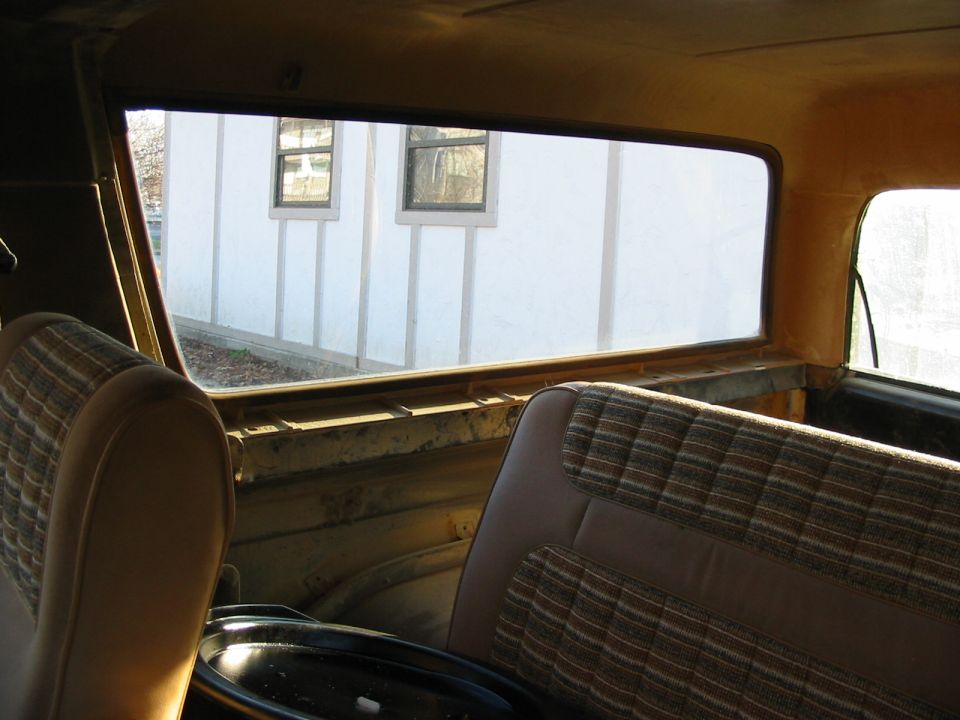 More of the removed interior...
