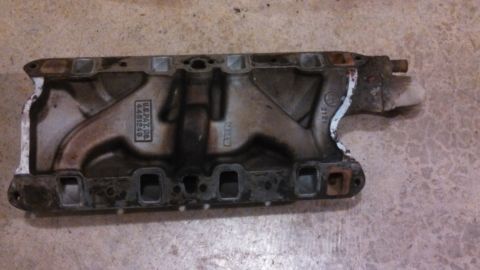 1979 Ford Bronco - Intake manifold with patent number visible, likely a replacement part.