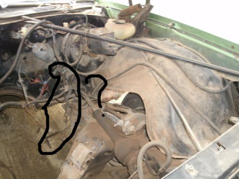 1975 Chevrolet Chevelle - Steering Rod