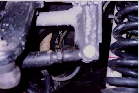 1992 Ford Bronco - trac bar mount