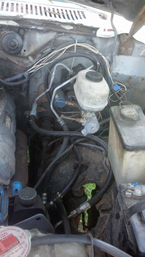 1983 Ford F-250 - hydro boost on my 83 F-250 (the opposite parts in each set that are for sale)