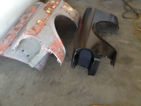 1965 Ford Mustang - new dynacorn fenders