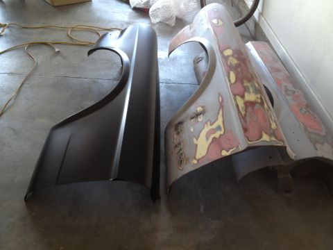 1965 Ford Mustang - new dynacorn fenders
