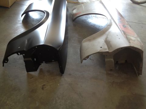 1965 Ford Mustang - new dynacorn fenders