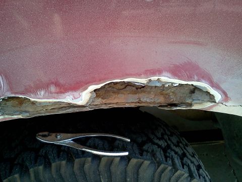 1995 Ford Bronco - Rust Passenger