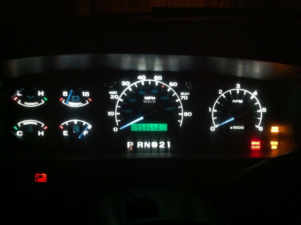 Cluster after a year. It is dimmer in person. The bulbs are wearing out...