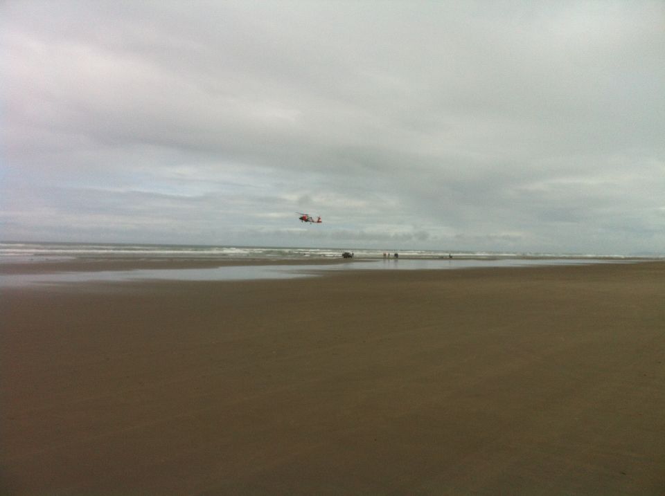 Coast Guard Helo Rescue - 5/17/2013