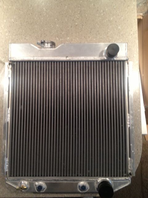 1965 Ford Mustang - 65 Mustang-Champion 2 row radiator, shroud, and electric fan.