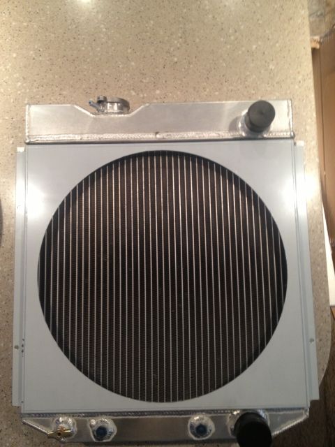 1965 Ford Mustang - 65 Mustang-Champion 2 row radiator, shroud, and electric fan.