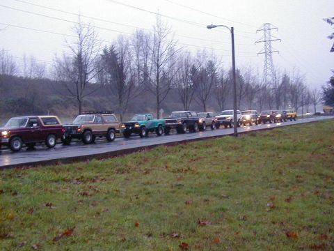 1994 Ford Explorer - Our 2003 Group picture - 10 rigs total