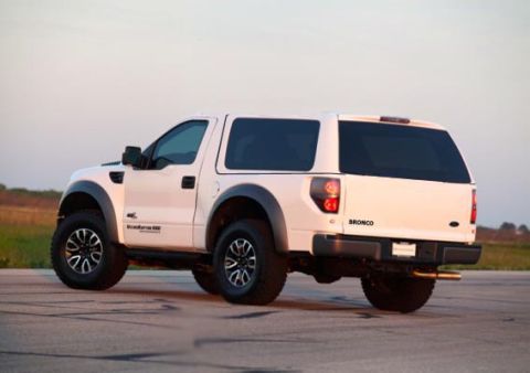 1994 Ford Bronco - Hennessey Velociraptor suv turned into a bronco.