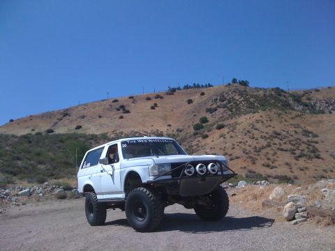 1990 Ford Bronco - Nice long drive this day Up Brown's canyon.