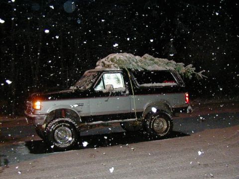 1994 Ford Explorer - Another shot of Tim's Bronco before it's taken away.