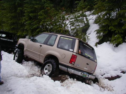 1994 Ford Explorer - What can't be seen is the HUGE hole behind Girlpower