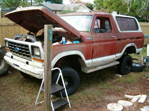 1979 Ford Bronco - Look how dirty it is...