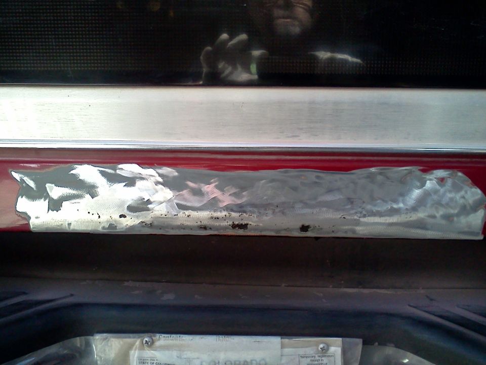 Rust in tailgate