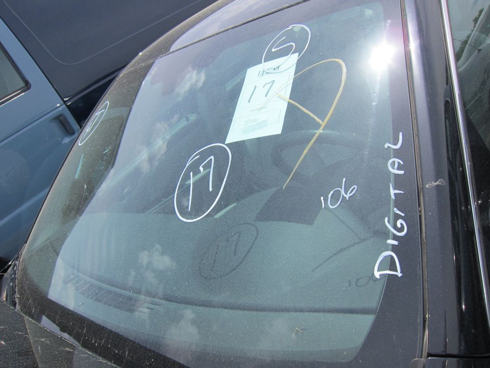 Windshield with "DIGITAL" and "17" markings