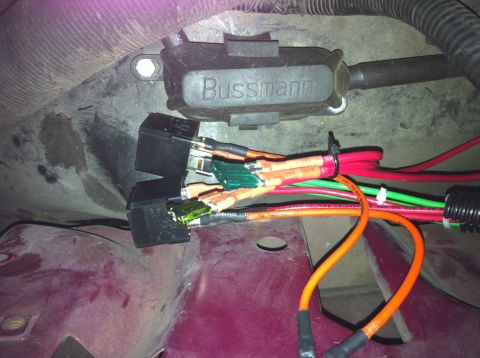 1992 Ford F-150 - I decided my lights were too dim. I looked into the RJM harness, which looked like a GREAT product, but I couldn't afford it at the time. S…