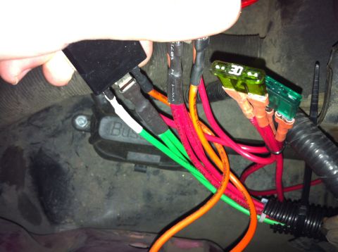 1992 Ford F-150 - I decided my lights were too dim. I looked into the RJM harness, which looked like a GREAT product, but I couldn't afford it at the time. S…