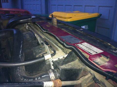 1992 Ford F-150 - I decided my lights were too dim. I looked into the RJM harness, which looked like a GREAT product, but I couldn't afford it at the time. S…