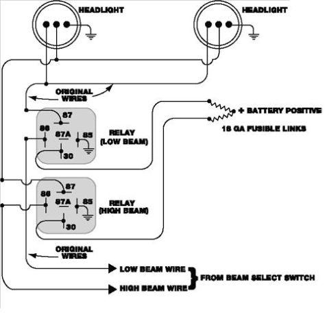1992 Ford F-150 - Here is the circuit diagram I used. I did NOT make this nor do I take credit for it. Here is where I got it from: http://www.67chevyii.com/…
