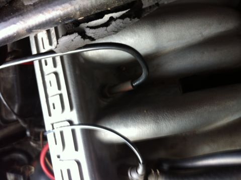 1992 Ford F-150 - Next disconnect all of the vacuum lines from the vacuum tree. This is how mine were set up. Your MAY be different. Always take a few refere…
