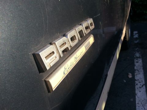 1989 Ford Bronco “Bronco”